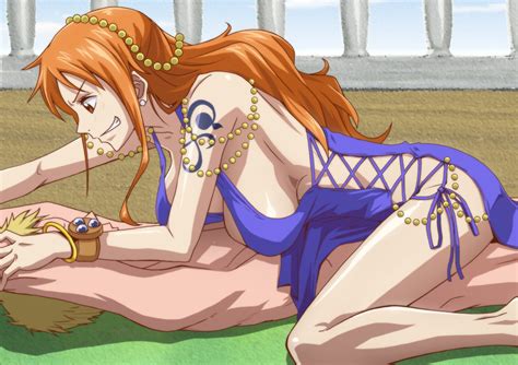 Rule 34 Big Breasts Female Kyabakurabakufu Male Nami One Piece Orange