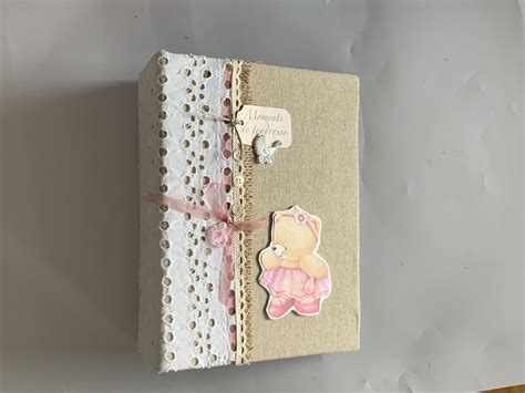 Album Photos Scrapbooking Bebe Fille Photos Rose Et Couleur Etsy