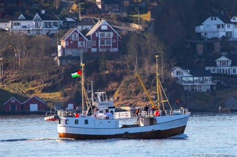 H Ndala El Barco De La Flotilla De La Libertad En Navegaci N Rumbo A