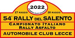 Rally Del Salento Elenco Iscritti Tabella Tempi E Distanze