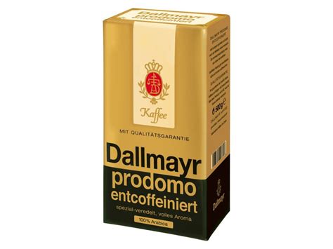 Dallmayr prodomo entcoffeiniert mljevena kava bez kofeina 500g - NajKava