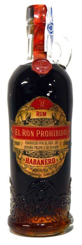 El Ron Prohibido Reserva 12y 0 7l 40 Alkoholický