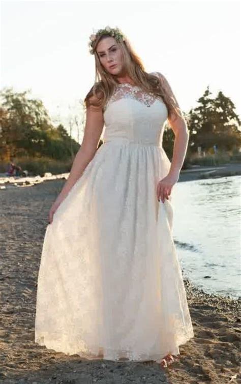 Plus Size Wedding Dresses For The Beach Pluslookeu Collection