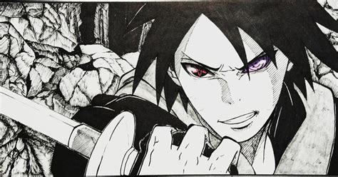 Naruto Manga Sasuke