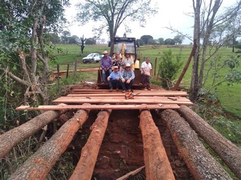 Recuperação de ponte Prefeitura Municipal de Conquista MG