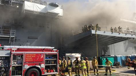 Sailor Facing Court Martial For Fire That Destroyed Navy Warship