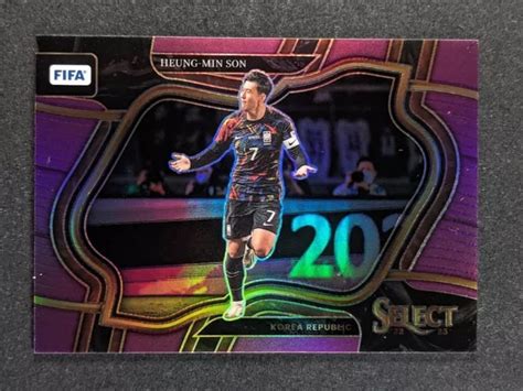 Panini Select Fifa Heung Min Son Violet Prizm Cor E Du Sud