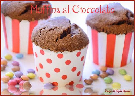 MUFFIN Di Albumi AL CIOCCOLATO Dolcizie Cioccolato Dolci Delizie