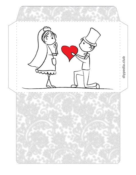 Wedding envelope templates for print out • DIYpedia