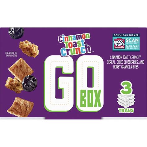 Cinnamon Toast Crunch Cereal Go Box 3ct 774oz 3 Ct 774 Oz Shipt