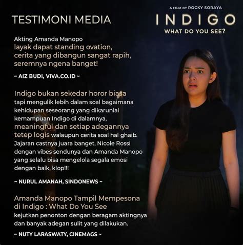 Info Dan Sinopsis Indigo Filem Seram Indonesia 2023 Kini Di Platform