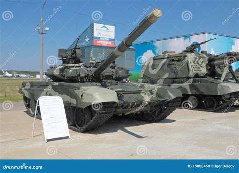 Main Russian tank T-90. editorial image. Image of zhukovsky - 15008450