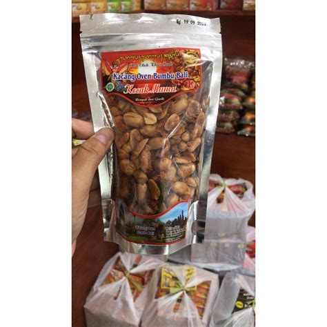 Jual KACANG KAPRI BUMBU KECAK MAMA OLEH OLEH KHAS BALI TERENAK Shopee