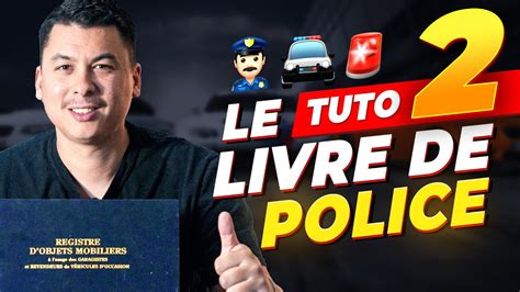 Tuto Comment Remplir Le Livre De Police La Vente D Un V Hicule