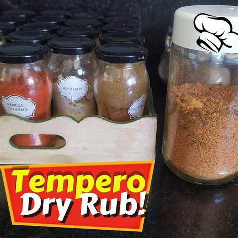 Como fazer TEMPERO DRY RUB Receita SIMPLES FÁCIL E RÁPIDA CLIQUE NA