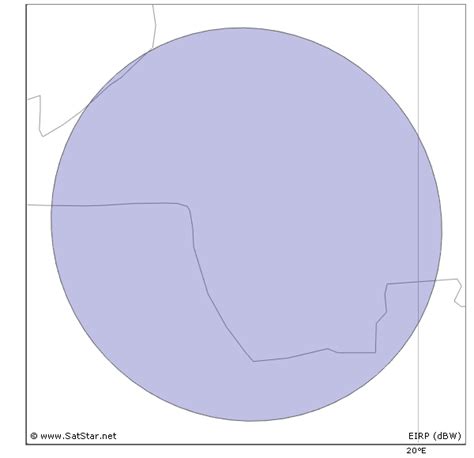 SatStar Net Africa Spot 37 Beam