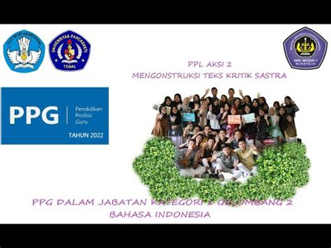 Ppl Aksi Ppg Daljab Kategori Tahun Model Pjbl Bahasa