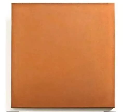 Ceramica Loimar Rojo Liso 35x35 Tipo Colonial Para Piso