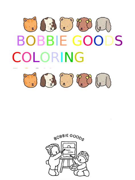 Bobbie Goods Coloring Book | PDF