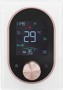 Thermostat Couleur Intelligent Avec Commande Cran Tactile