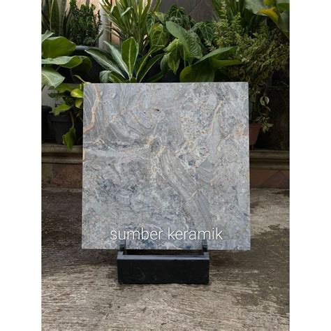 Jual Granite Lantai X Gin Dark Grey Garuda Tile Glazed Polished