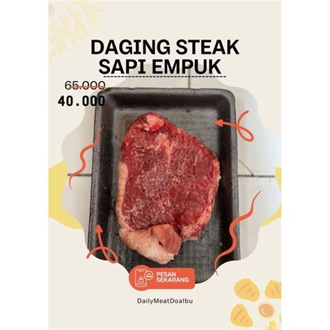 Jual Daging Sapi Ribeye Steak Import Aus Beef Grade A Rib Eye Cube