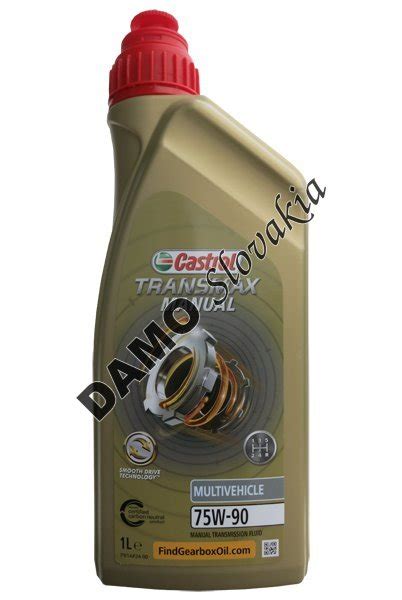 CASTROL TRANSMAX MANUAL MULTIVEHICLE 75W-90 - 1l | Motorové oleje.sk