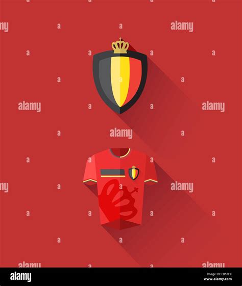 Belgium Football Stock Vector Images Alamy