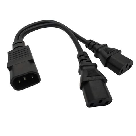 Buy 2 Pack Tekit C14 To 2x C13c14 Splitter08in20cm C14 Male To Dual C13 Female Power Y