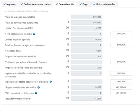 Calculo Anual Isr Resico Personas Morales Company Salaries