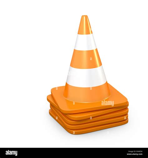 Stack Of Road Cones Stock Photo Alamy