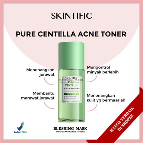 Jual Skintific Pure Centella Acne Calming Toner Ml Shopee Indonesia