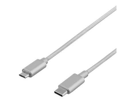 Deltaco Prime Usbc M Usb C Hane Stifts Mikro Usb Typ B Hane