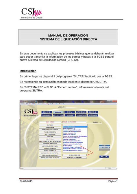 PDF MANUAL DE OPERACIÓN SISTEMA DE LIQUIDACIÓN DIRECTA En SISTEMA