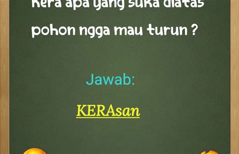 Koleksi 15soalan Teka Teki Tekateki Lawak