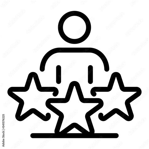 Talent Employer Icon Outline Talent Employer Vector Icon For Web