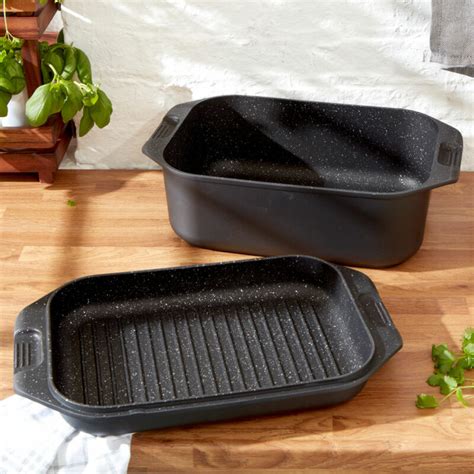 Non Stick Double Roasting Pan Berghoff Cookware Gb