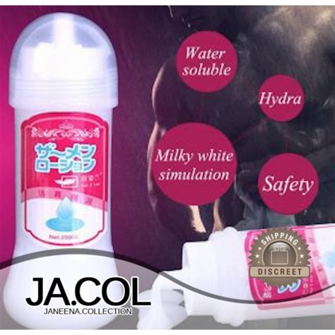 JaCol Water Based ML Male Simulated Milky White Semen Like Lotion Sex Lubricant Pampadulas Sa