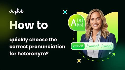 Dupdub Tutorial How To Quickly Choose The Correct Pronunciation For