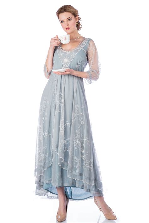 Nataya 40163 Downton Abbey Sunrise Tea Party Gown