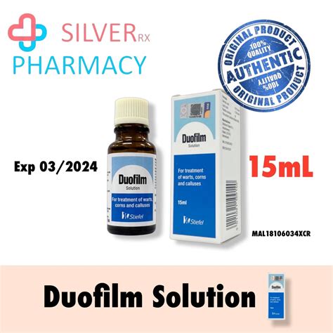 Duofilm solution 15ml | Shopee Malaysia