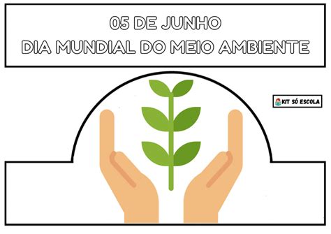 COROA DO MEIO AMBIENTE PARA IMPRIMIR LEMBRANCINHA SÓ ESCOLA