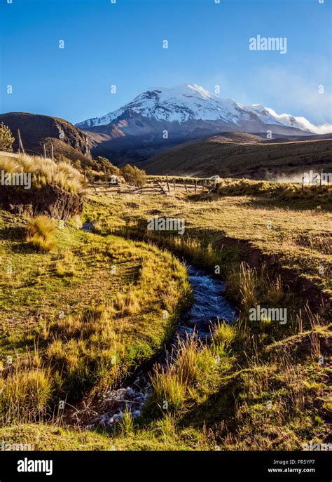 Chimborazo Volcano, Chimborazo Province, Ecuador Stock Photo - Alamy