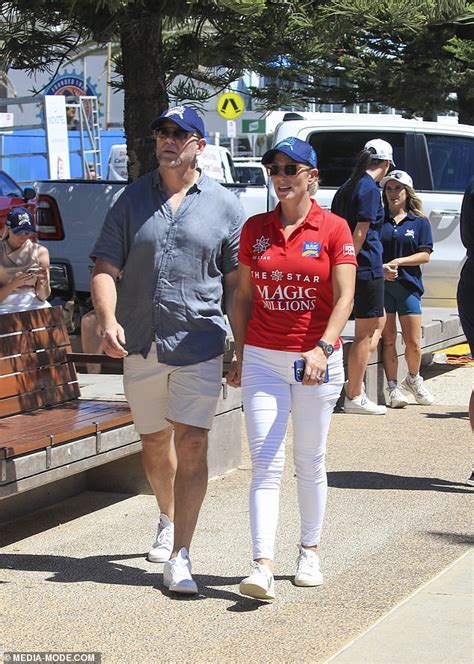 Zara And Mike Tindall Walk Hand In Hand On The Gold Coast For Magic