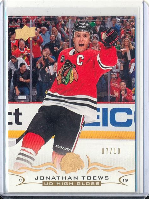 2018 Upper Deck Exclusives Jonathan Toews High Gloss 7 10 Flickr