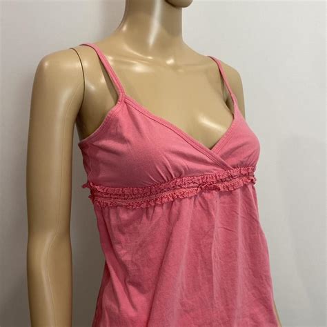 Babydoll Cami Cute Pink Babydoll Cami By Tommy Depop