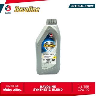 Caltex Havoline SuperMatic 4T Fully Synthetic 5W40 1 Liter Shopee