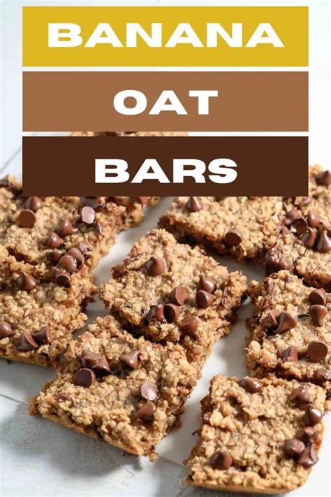 Banana Oat Bars Zonas Lazy Recipes