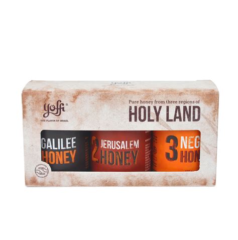 Gift Set "Honey from Holy Land" (3 x 4.4 oz) – Yoffi ‒ The Flavor of ...