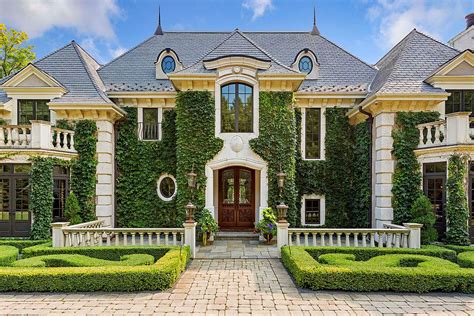 Timeless Classical French Style Country Villa In Minnesota